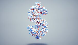 Pills in a dollar sign