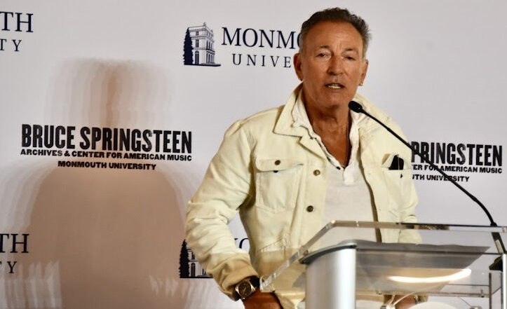 The Boss himself, Bruce Springsteen, was on hand Oct. 18 at Monmouth University in West Long Branch to announce plans for a new building to house the Bruce Springsteen Archives and Center for American Music.