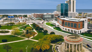 Stockton University in Atlantic City is one of the first four grant recipients of the New Jersey Economic Development Authority's $10 million Activation, Revitalization, and Transformation (ART) Program.