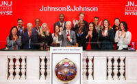 The New York Stock Exchange welcomed Johnson & Johnson to ring the Opening Bell on Dec. 5, 2023, as part of the company's celebration of the 80th anniversary of its "Our Credo." J&J Chairman and CEO Joaquin Duato, as well as several J&J employees, joined Lynn Martin, NYSE president, for the honor.