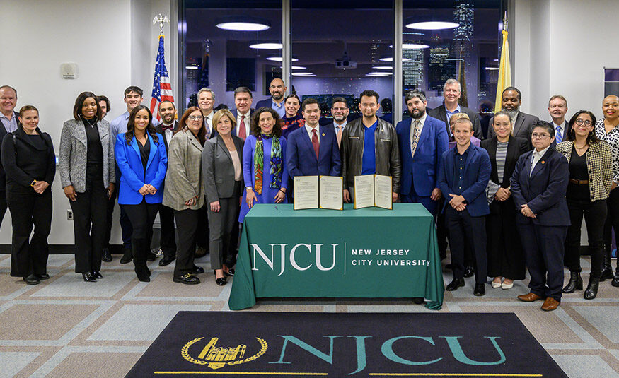 New Jersey City University, led by NJCU's Guarini Institute for International Education and Economic Mobility, signed a memorandum of understanding No. 30 with GLACO — Grupo Latinoamericano de Cónsules en New Jersey. GLACO is an alliance made up of 17 Latin American consulates that aim to collaborate when offering consular services as well as migratory, educational and health issues.