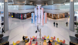 The new $2.7 billion Terminal A at Newark Liberty International Airport officially opened in January 2023.