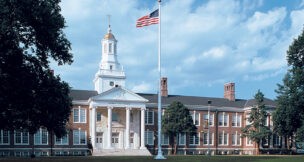 Bunce Hall at Rowan University.