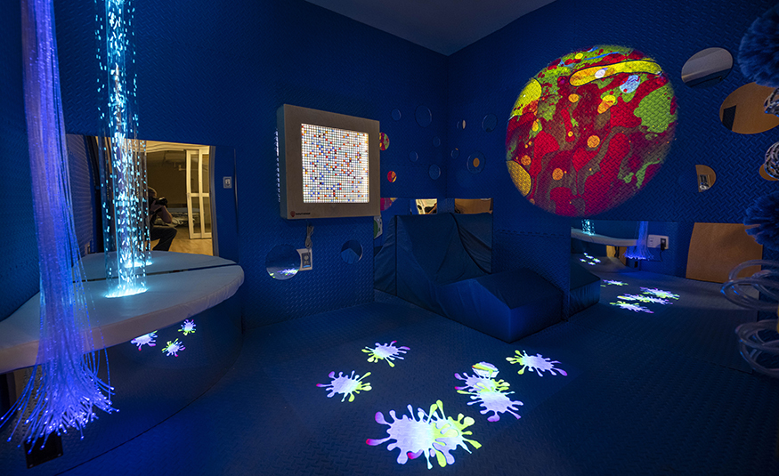Thanks to Spirit Halloween’s long-running Spirit of Children fundraising campaign, Virtua Health has added a specially designed sensory room in the pediatric pavilion of its Mount Holly hospital.