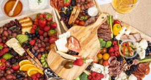 Graze Craze curates charcuterie boards made from a variety of high-quality specialty ingredients, such as premium meats and cheeses, fresh fruits, crisp vegetables and more, accompanied by house-made sauces, dips and jams.