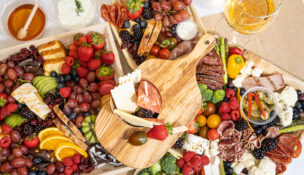 Graze Craze curates charcuterie boards made from a variety of high-quality specialty ingredients, such as premium meats and cheeses, fresh fruits, crisp vegetables and more, accompanied by house-made sauces, dips and jams.