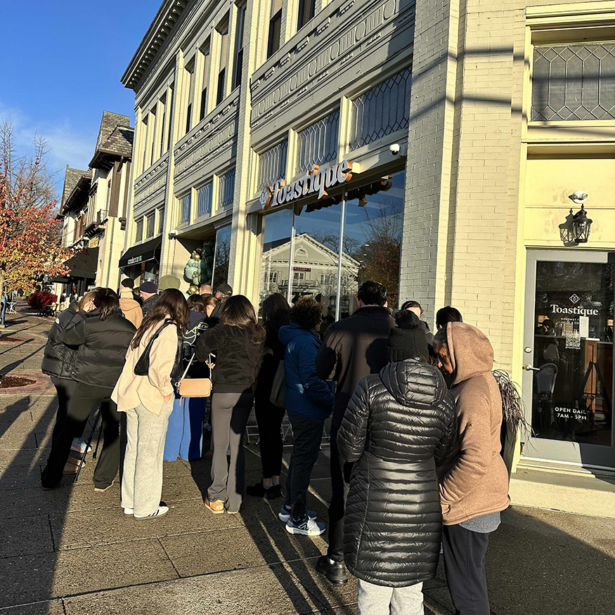 Toastique, a gourmet toast and juice bar, opened at 2-4 Garber Square in Ridgewood on Nov. 23, 2024.