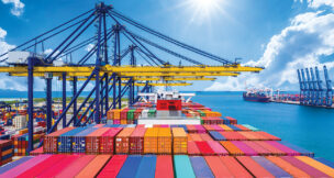 Container ship