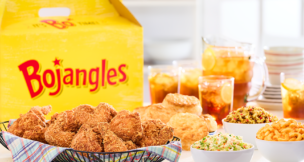 North Carolina-based Bojangles is known for its Cajun-seasoned fried chicken, buttermilk biscuits, sandwiches, salads, sides and desserts.