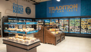 Village Super Market's newly expanded Kosher Market at the ShopRite of Livingston.