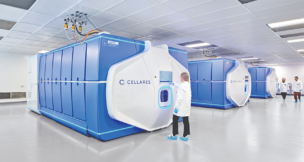 Cell Shuttles at Cellares' Bridgewater Smart Factory