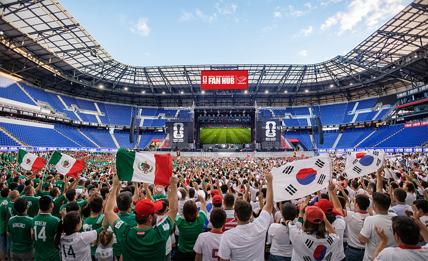 Sports Illustrated Stadium to host World Cup fan hub