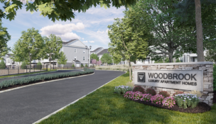 WoodBrook at Randolph debuted in April 2026 at 80% leased. PROVIDED BY WOODMONT PROPERTIES