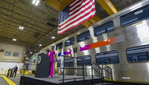 New NJ Transit Multilevel III railcar
