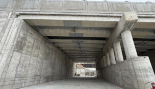 The Gateway Development Commission provided a media tour April 13, 2026, of progress on the Hudson Tunnel Project.